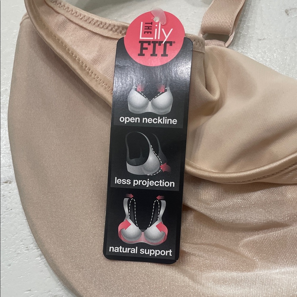 Bali Lilvette Minimizer Underwire Bra - Light Nude - Picture 3 of 4
